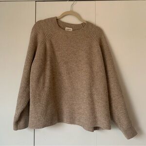 Carly Jean Los Angeles Oatmeal Sweater